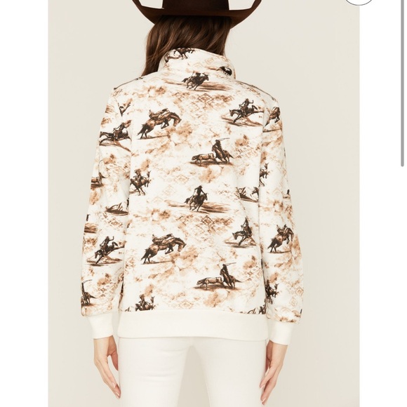 Wrangler Women's Retro Print Pullover - Picture 3 of 3